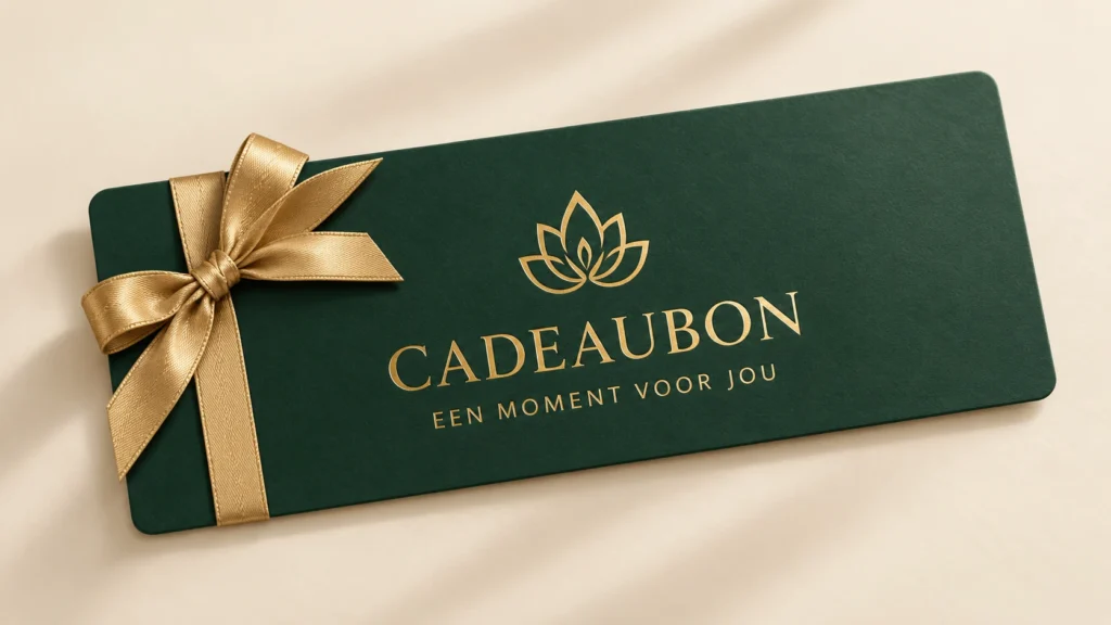Voorbeeld van de Aroen-Ya massagecadeaubon