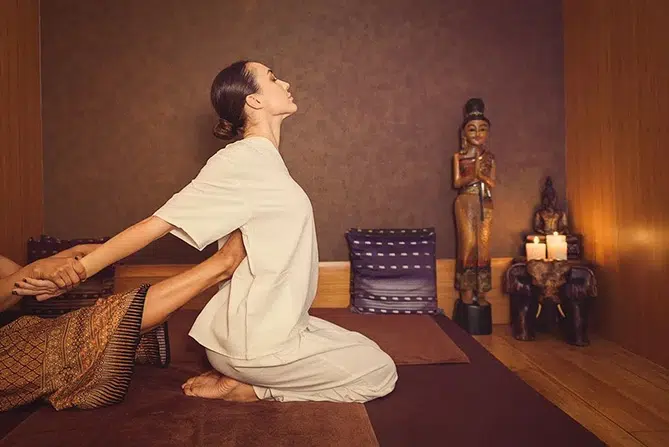 Traditionele Thaise massage bij Aroen-Ya